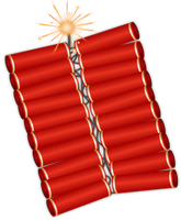 a chinese new year firecracker